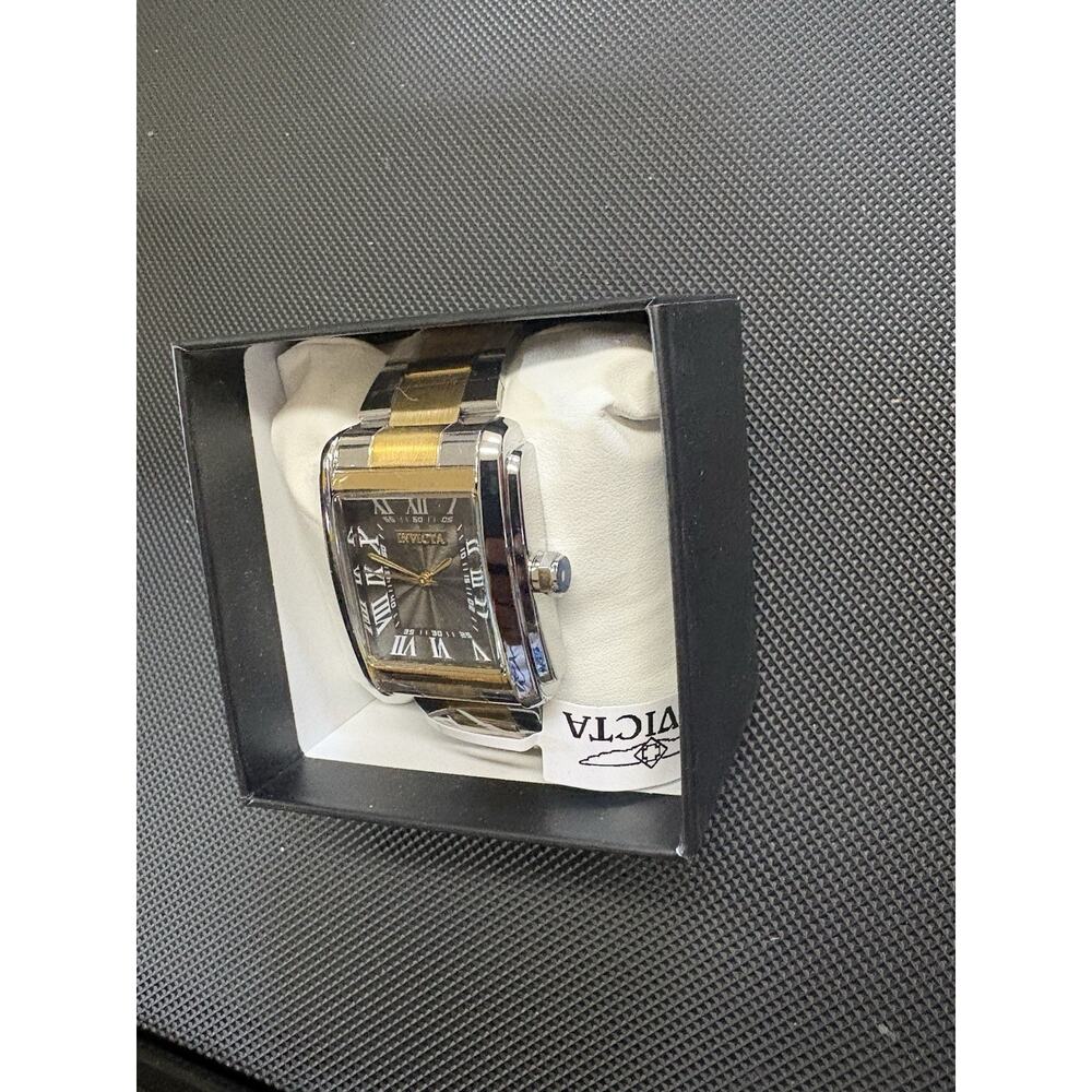 Invicta Celestial Andover Men’s Watch 35mm Gold Steel W Black Dial New In Box - Picture 4 of 4